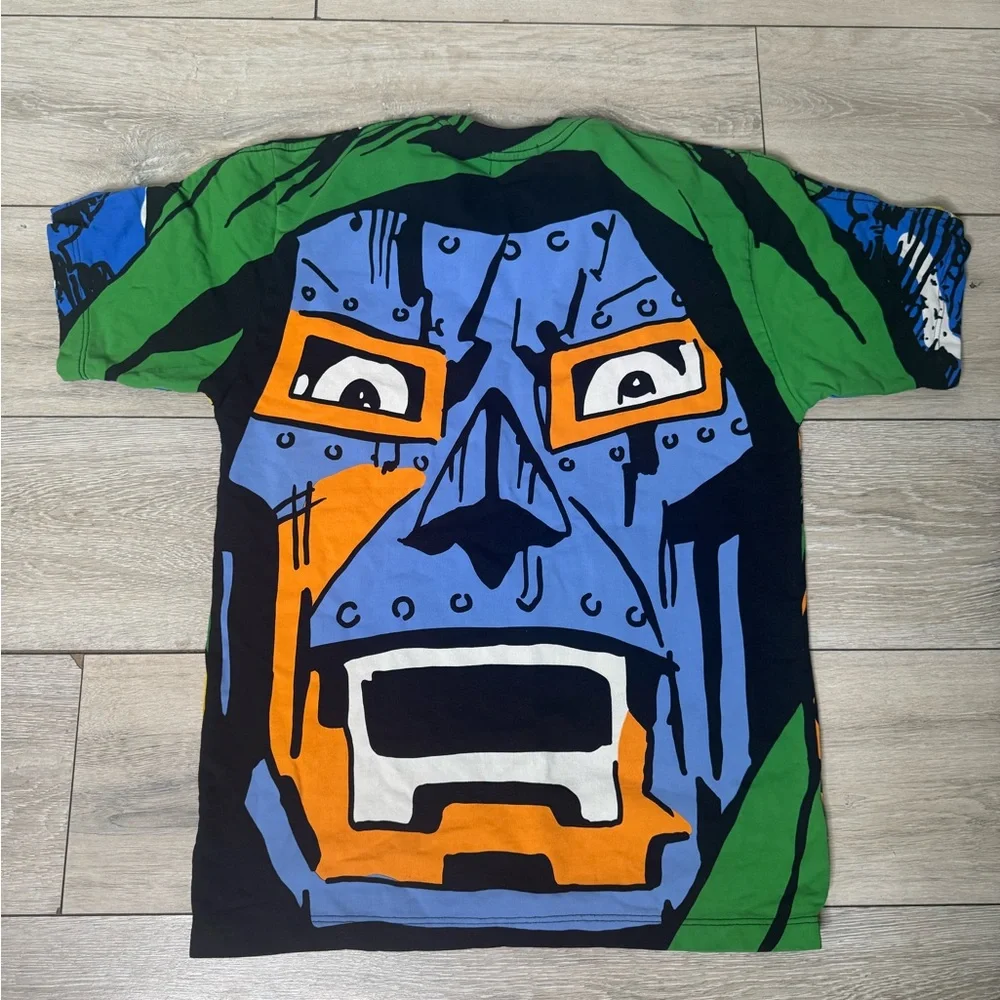 Hypekea DrDoom AOP 2023 T-shirt Mens M Rare y2k streetwear graphic Tee